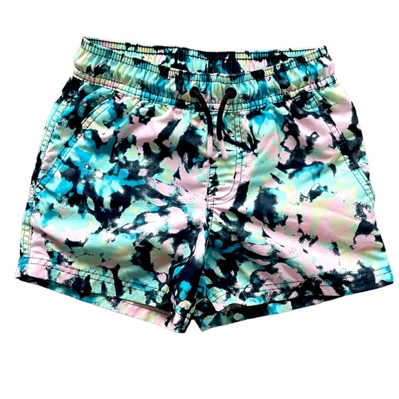 Boys Swim Trunks, Size S, Tie Dye Bathing Suit, Shorts, Art Class 6/7 - Picture 1 of 12